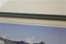 2003 President's Cup at The Links LTD Ed 638/1250 Artist Graeme Baxter Signed Print