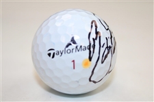 Rickie Fowler Signed Game Used Taylormade Golf Ball JSA ALOA