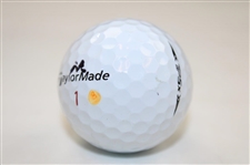 Rickie Fowler Signed Game Used Taylormade Golf Ball JSA ALOA