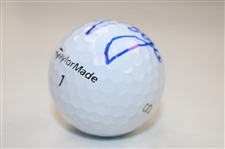 Sergio Garcia Signed Taylormade SG Logo Golf Ball JSA ALOA