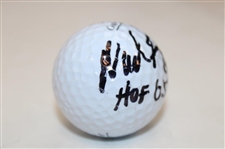MLB HoFer Wade Boggs Signed & Hof Inscribed Golf Ball JSA ALOA