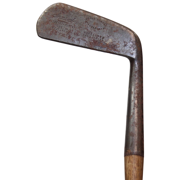 James Spence St. Andrews Warranted Hand Forged Made In Scotland Special Seneck Putter