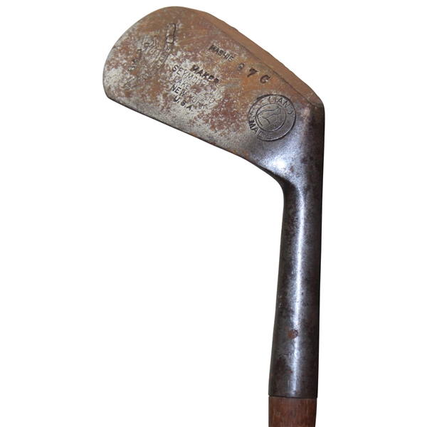 Seymour Dunn Lake Placid NY Hand Made Smooth Face Mashie
