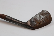 Seymour Dunn Lake Placid NY Hand Made Smooth Face Mashie