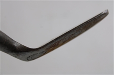 Seymour Dunn Lake Placid NY Hand Made Smooth Face Mashie