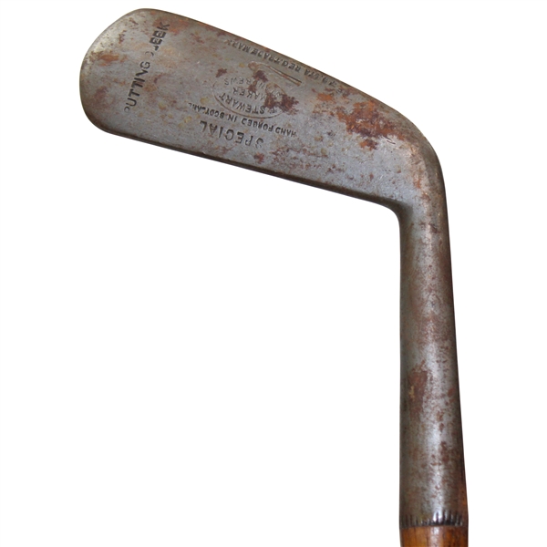 Tom Stewart Maker St. Andrews Hand Forged In Scotland Special Putting Cleek