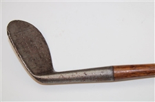 EDW.A.Grout & Co. Boston Guaranteed Hand Forged E Mashie - Niblick