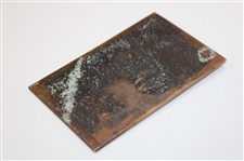 1970 USGA Bronze Placard & Medal In Recognition for Service