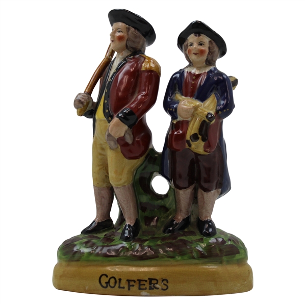 Ceramic Blackheath Golfing Figures Titled Golfers 