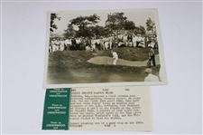 1931 Francis Ouimet Wins 1931 Amateur Wire Photo