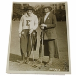 Youngest & Oldest Maureen Orcutt 1923 Wire Photo