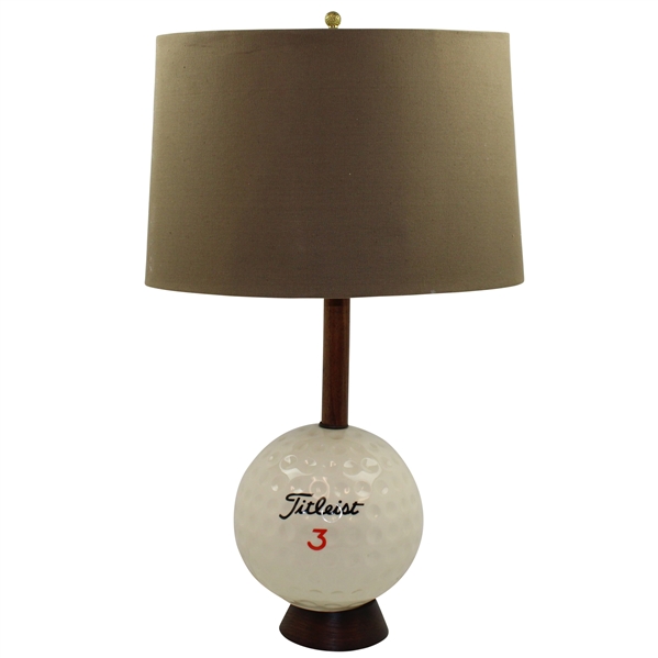 1960s Titleist Golf Ball Dunning Industries Lamp - Works
