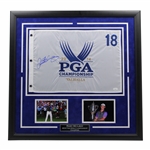 Rory McIlroy Signed 2014 PGA Championship at Valhalla Flag Display - Framed JSA #CB46466