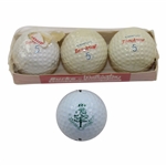 Carnoustie Logo Golf Ball w/Sleeve Three (3) Tommy Armour Signature Golf Balls