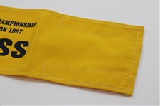 1997 Open Championship at Royal Troon Press Armband - Justin Leonard Winner