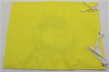 Hideki Matsuyama & Shota Hayafuki Signed 2022 Masters Embroidered Flag Beckett #BR24730