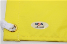 Rose Zhang Signed Augusta National Womens Amateur Embroidered Flag PSA #AO48890