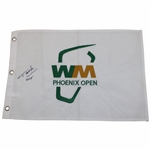 Champion Thomas Detry Signed 2025 Phoenix Open Flag JSA ALOA