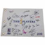 Twenty Four(24) Signed 2013 Players Championship Flag JSA ALOA
