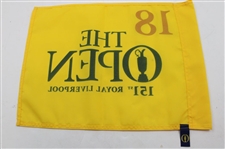 2023 & 2024 The Open Championship Yellow Screen Flags - 151st & 152nd Open Championships
