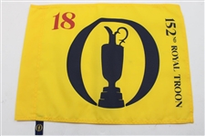 2023 & 2024 The Open Championship Yellow Screen Flags - 151st & 152nd Open Championships