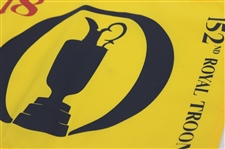 2023 & 2024 The Open Championship Yellow Screen Flags - 151st & 152nd Open Championships