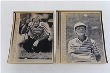 Ten (10) Jack Nicklaus Wire Photos