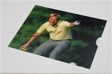 Jack Nicklaus Signed 1986 Masters Photo JSA ALOA