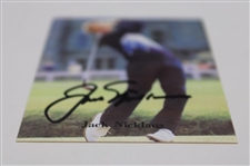 Jack Nicklaus Signed 1990 Superstar #2 Sports Cards Inc. Card #4/10 JSA ALOA