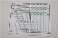 Graham, Strange, Sutton Signed Signed Memorial Tournament Official Scorecards JSA ALOA