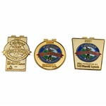 Three (3) Callaway Pebble Beach Money Clips