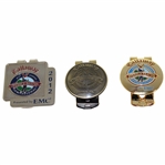 Three (3) Pebble Beach Money Clips