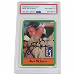 Jack Nicklaus Signed 1981 Donruss Golf #13 PSA/DNA Authentic