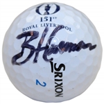 Brian Harmon Signed 151st Open Golf Ball JSA ALOA