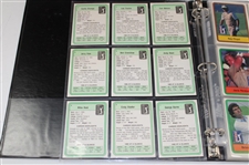 1981 Donruss Golf Set In Binder