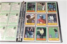 1981 Donruss Golf Set In Binder