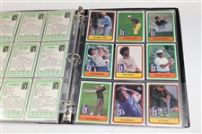 1981 Donruss Golf Set In Binder