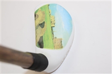 The Old Course at St. Andrews Hickory Shaft Ivory Putter w/Headcover