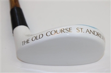 The Old Course at St. Andrews Hickory Shaft Ivory Putter w/Headcover