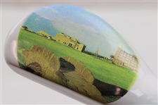 The Old Course at St. Andrews Hickory Shaft Ivory Putter w/Headcover