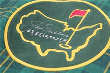 Jack Nicklaus Signed Tartan Flag With Years Won JSA ALOA