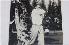 1915 J.R. Hyde 'Famous Philadelphia Golfer' Early Action Photo