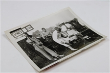 1930 Bobby Jones 'Finishes Grand Slam at the U.S. Amateur' Important Photo