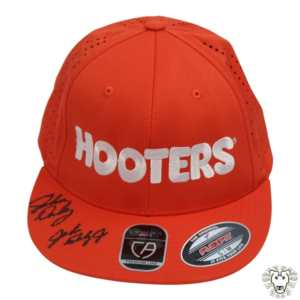 John Daly & John Daly Jr Signed Hooters Hat - Daly Collection JSA ALOA