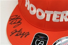 John Daly & John Daly Jr Signed Hooters Hat - Daly Collection JSA ALOA