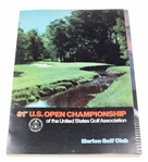 1981 US Open at Merion Golf Club Official Program- David Graham Win