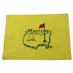Arnold Palmer Signed Undated Masters Tournament Embroidered Flag JSA ALOA