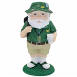 2019 Masters Tournament Ltd Ed Green & White Golfer Gnome in Original Box