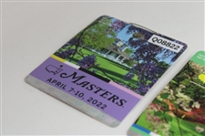 2022 & 2024 Masters Tournament SERIES Badges - Scottie Scheffler Wins