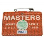 1977 Masters Tournament SERIES Badge #19669 - Tom Watson Winner